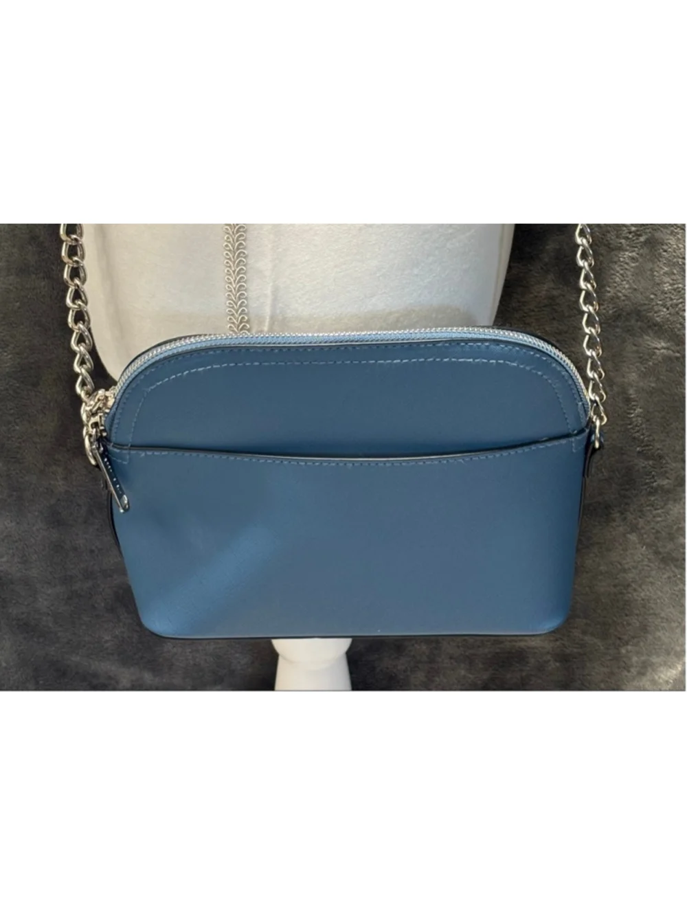 Steve Madden Blue Small Crossbody Satchel NWOT